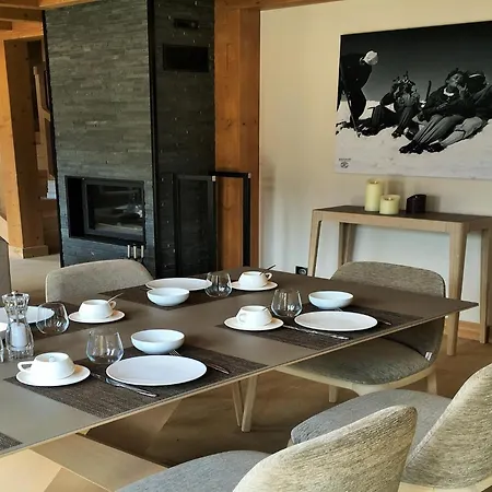Dağ evi With Fireplace In Megeve Praz-sur-Arly
